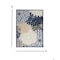 Homeroots 6 x 9 ft. Blue Large Floral Indoor & Outdoor Area Rug 384822 - alternate 3